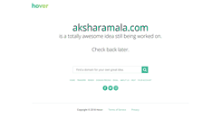 Desktop Screenshot of help.aksharamala.com