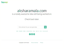 Tablet Screenshot of help.aksharamala.com